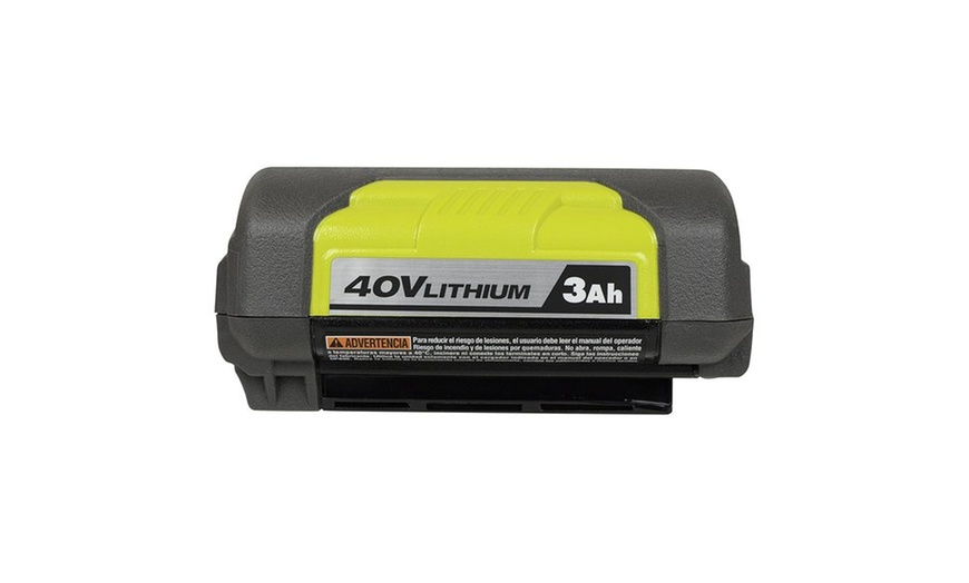 Ryobi RY40430 40V Lithium Ion 110 MPH Jet Fan Blower Kit -Refurbished ...