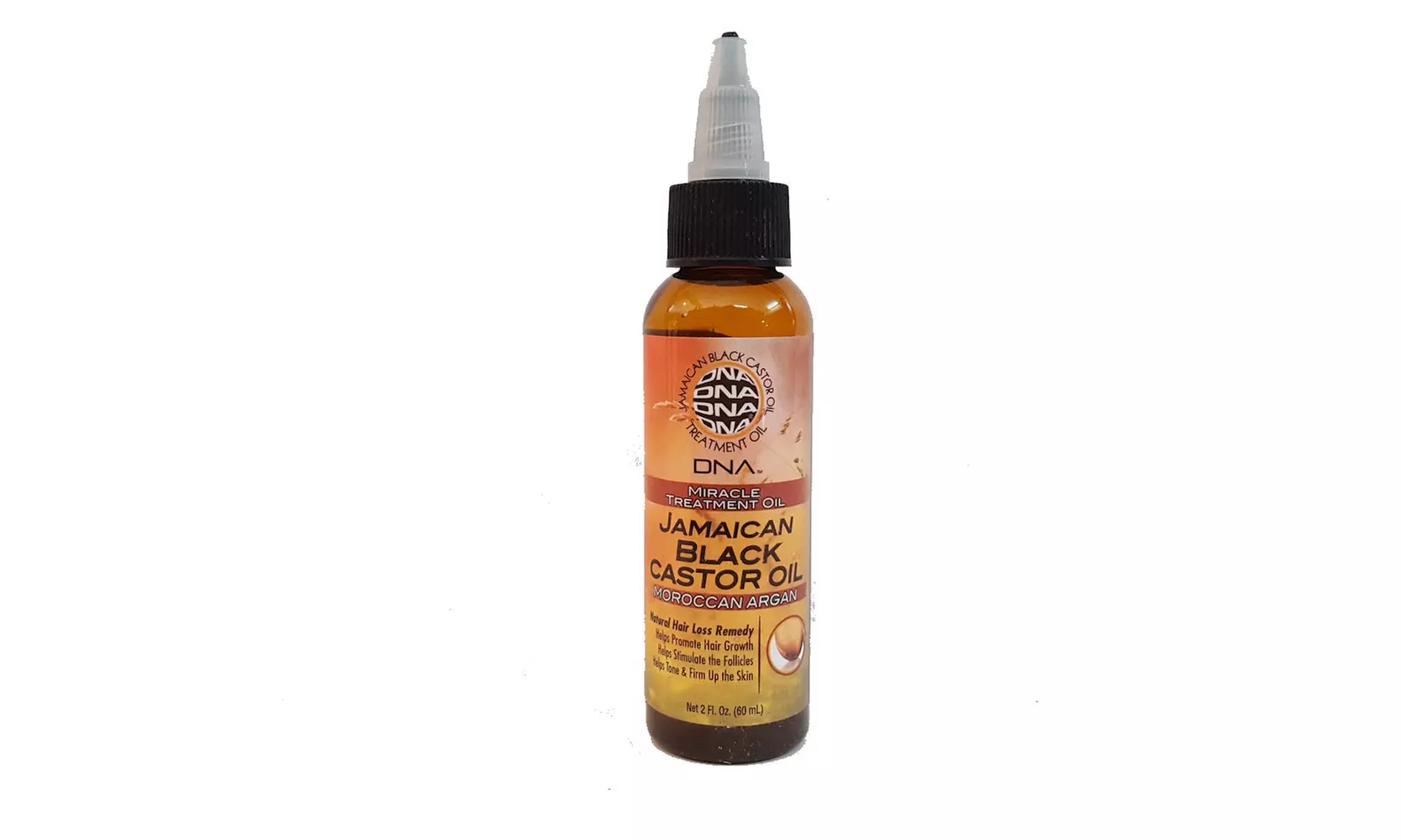 My DNA Miracle Treatment Jamaican Black Castor Oil Argan Oil for Hair Growth 2oz - Primary Image