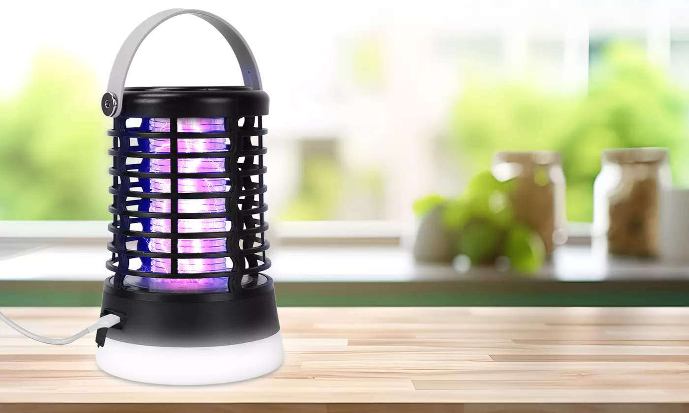 LakeForest 4-In-1 Electric Bug Zapper Light Mosquito Killer UV Light Insect Trap