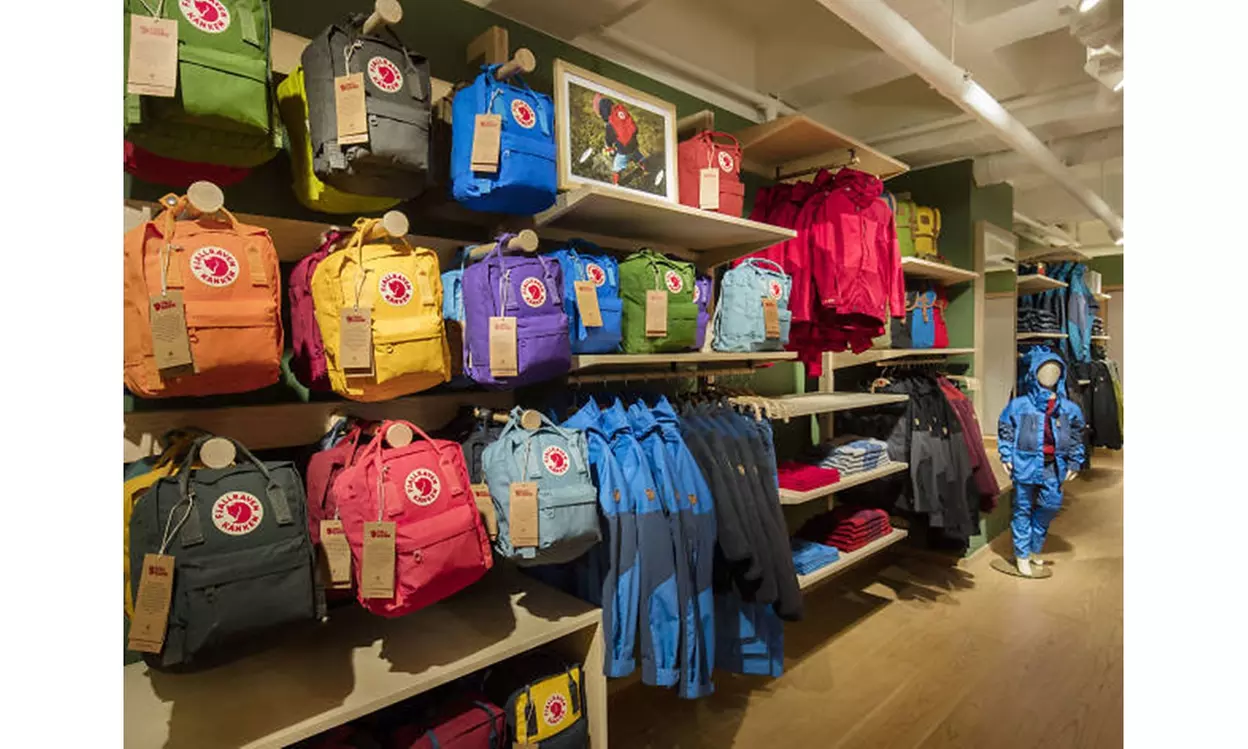 Fjallraven Kanken Classic Unisex Daily Backpack(Mini-7L,Medium-16L) - Second Medium