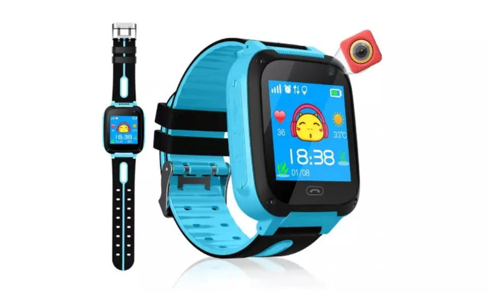 Kids Smart Watch Call Tracker Anti-lost SOS Position Alarm for IOS Andriod - Second Medium