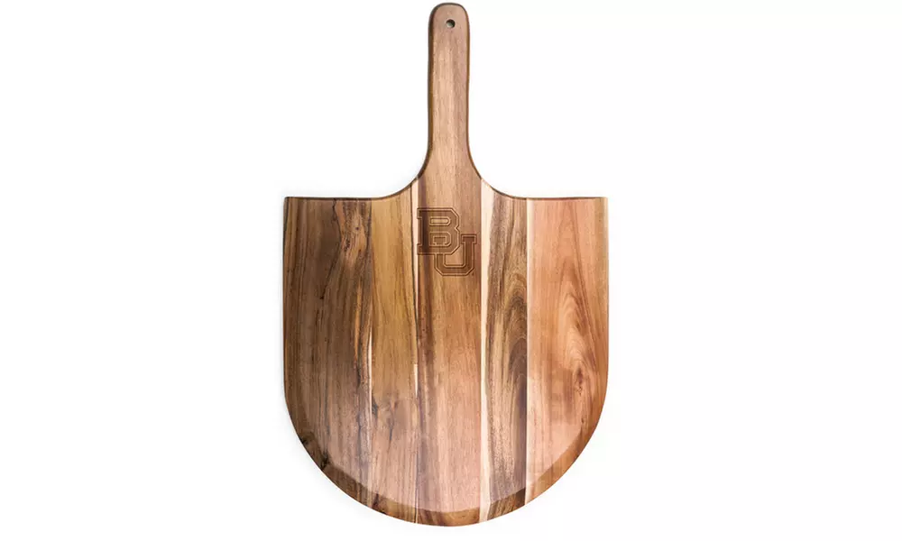 Picnic Time Toscana NCAA Acacia Wood Pizza Peel Serving Paddle - Primary Image
