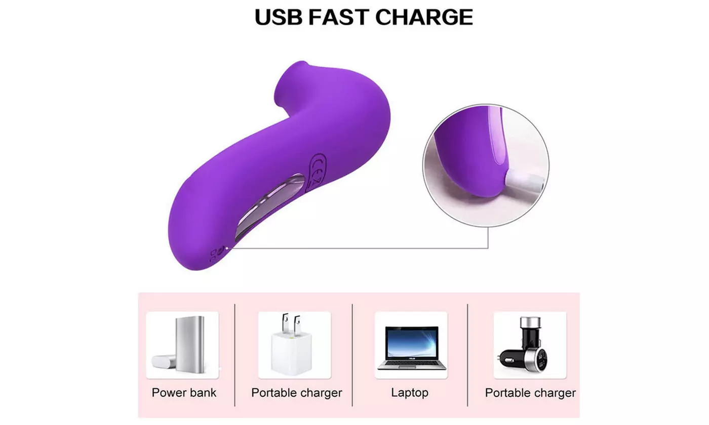 10 Frequency G-spot Stimulate Clitoral Suction Vibrator with Heating Shaft