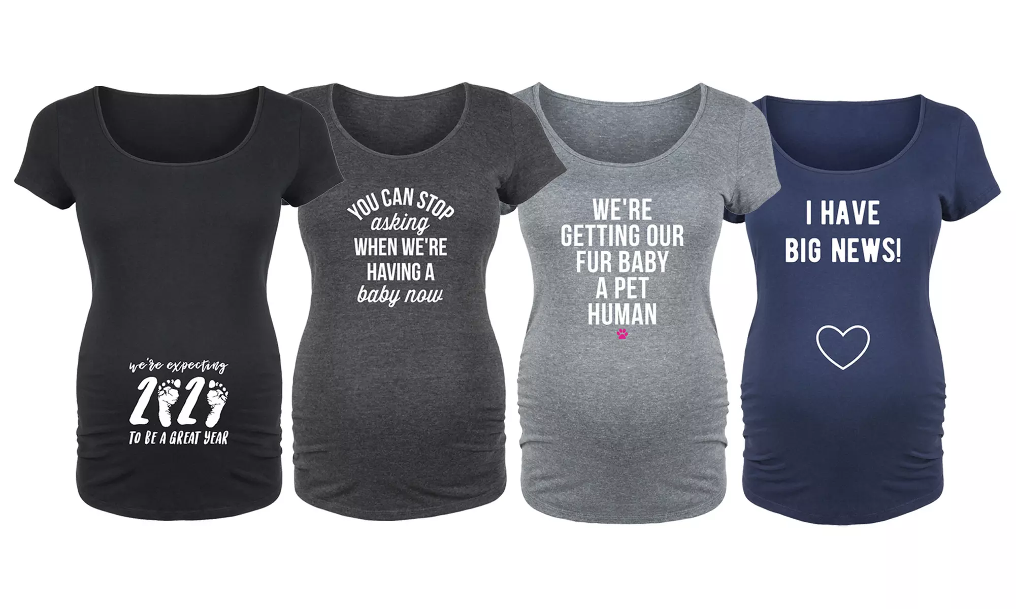 Bloom Maternity: Pregnancy Reveal Women's Tees - Primary Image