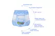 Kids Princess Play Tent Playhouse Tent Toddler Toys In/Outdoor w 100 Ocean Balls - Second Medium