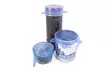 Silicone Stretch Lids - Set of 3 Can and Jar Sized Silicone Food Cover - Second Medium