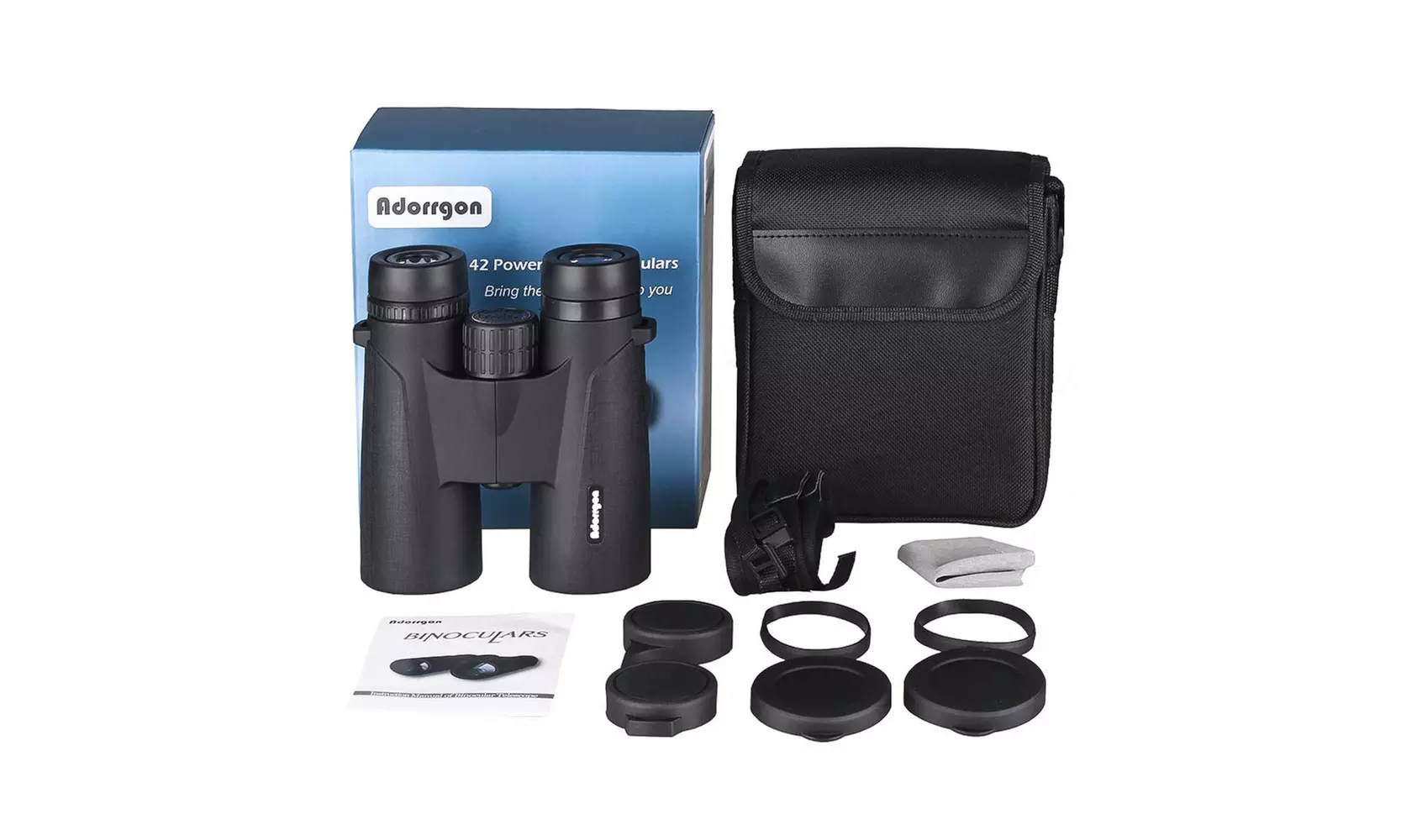 12x42 powerful binoculars with clear low light vision - Second Medium