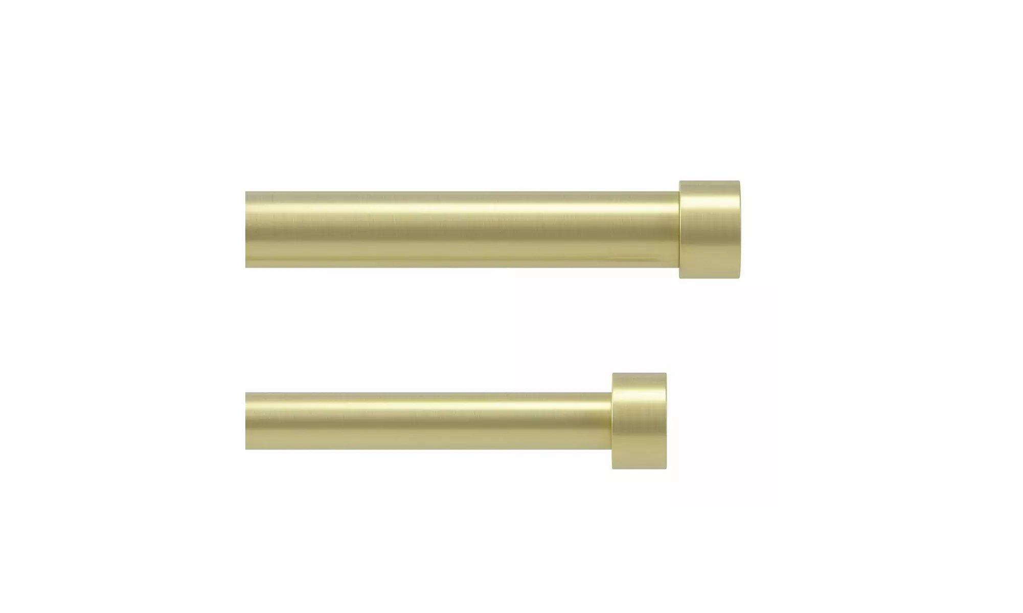 Umbra Cappa Double Curtain Rod (120-180-Inch, Brass) - Primary Image