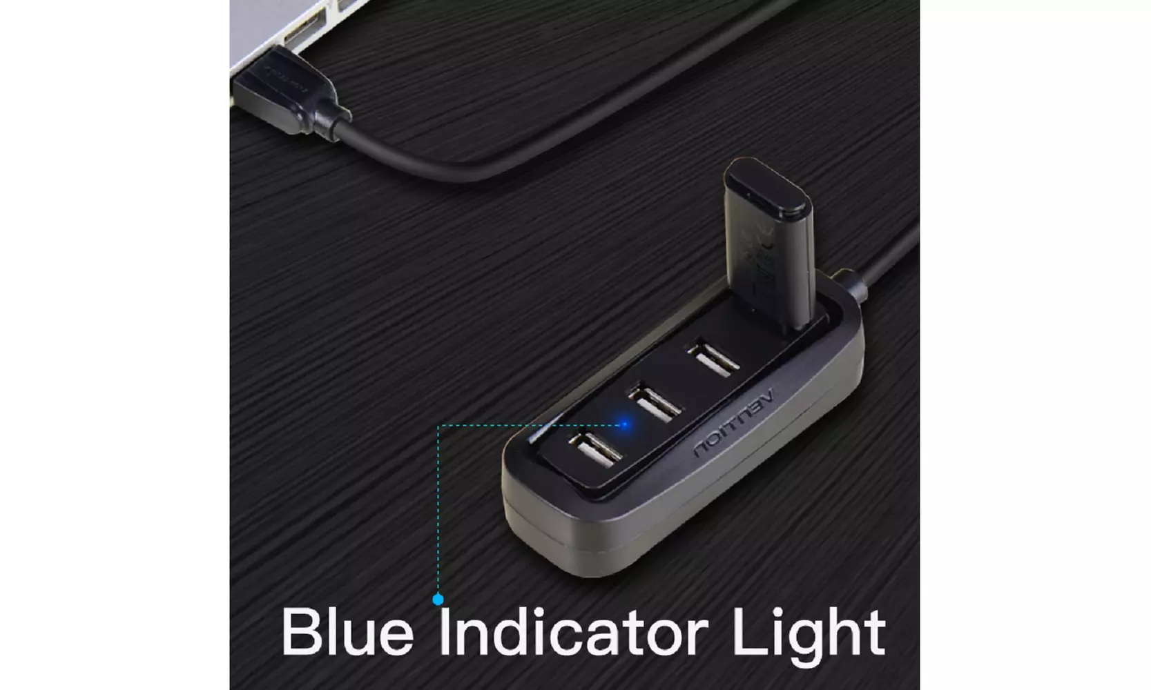 2.0 USB Port Portable Hub USB Splitter - Second Medium