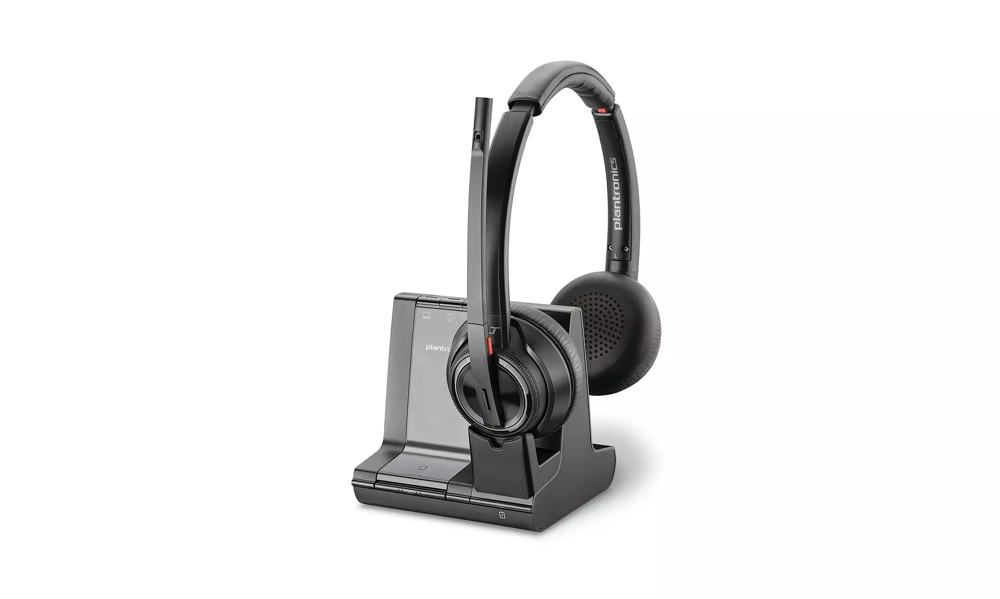 Poly Savi 8220 Dual Speaker Wireless Headset System - Primary Image