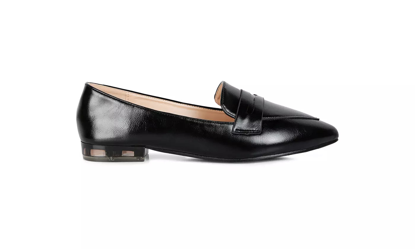 London Rag Peretti Flat Formal Loafers