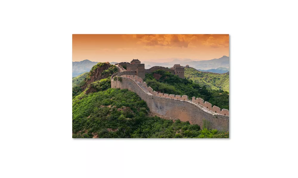 Philippe Hugonnard 'Great Wall XX' Canvas Art - Primary Image