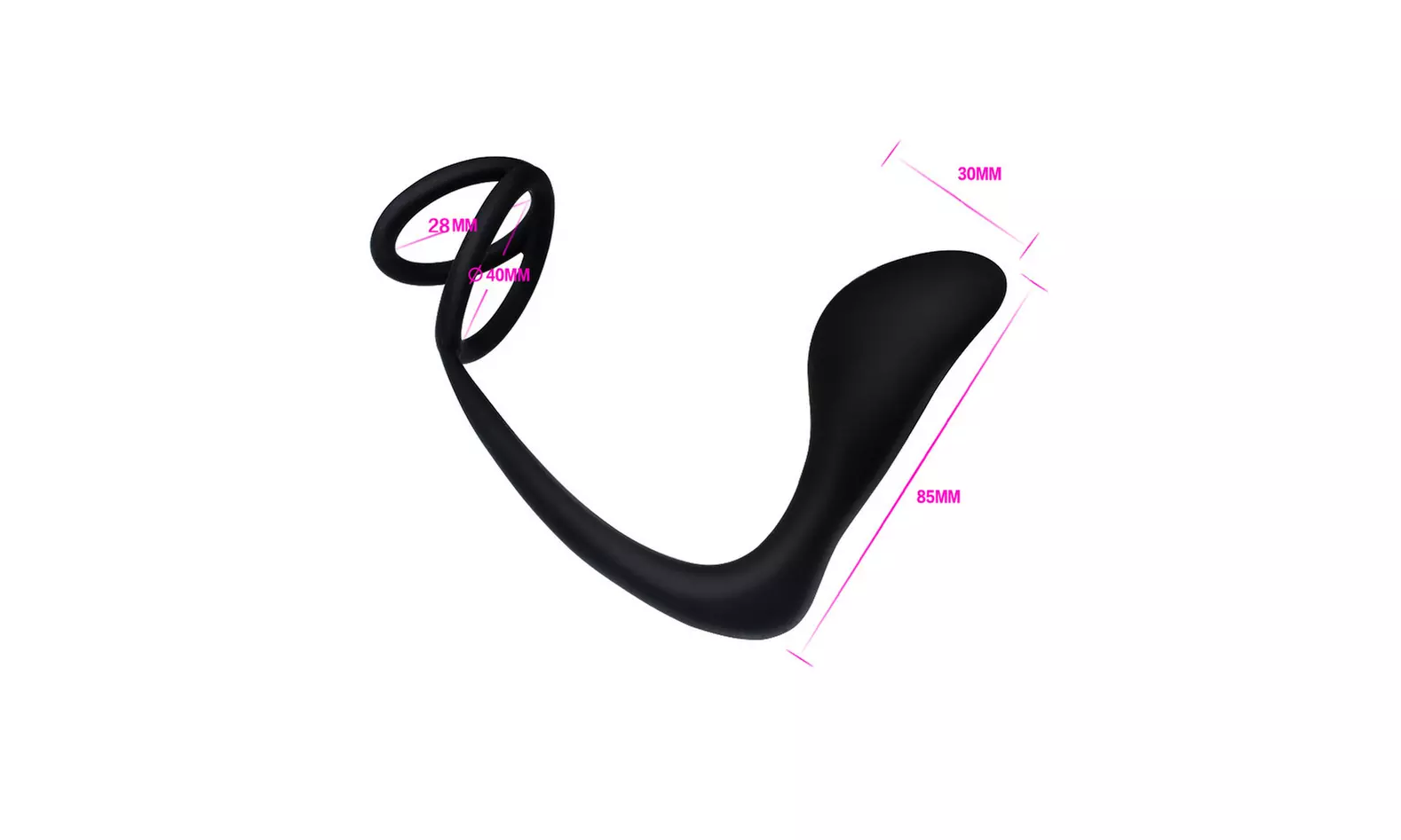 Silicone Prostate Massager Ba... | Groupon Goods