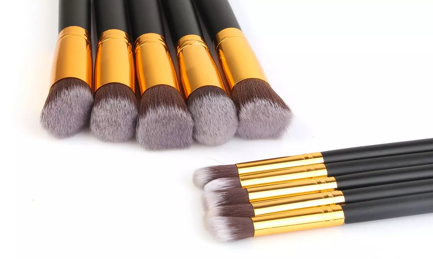 iMounTEK Professional Beauty Cosmetic Makeup Brushes Set (10-Piece)  - Primary Image