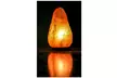 7 to 8 Inch Himalayan Salt Lamp Hand Carved - Second Medium