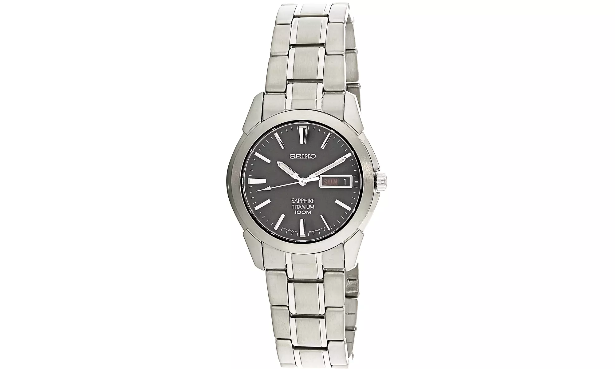 Seiko Men's Titanium SGG731  Japanese Quartz Dress Watch - Primary Image