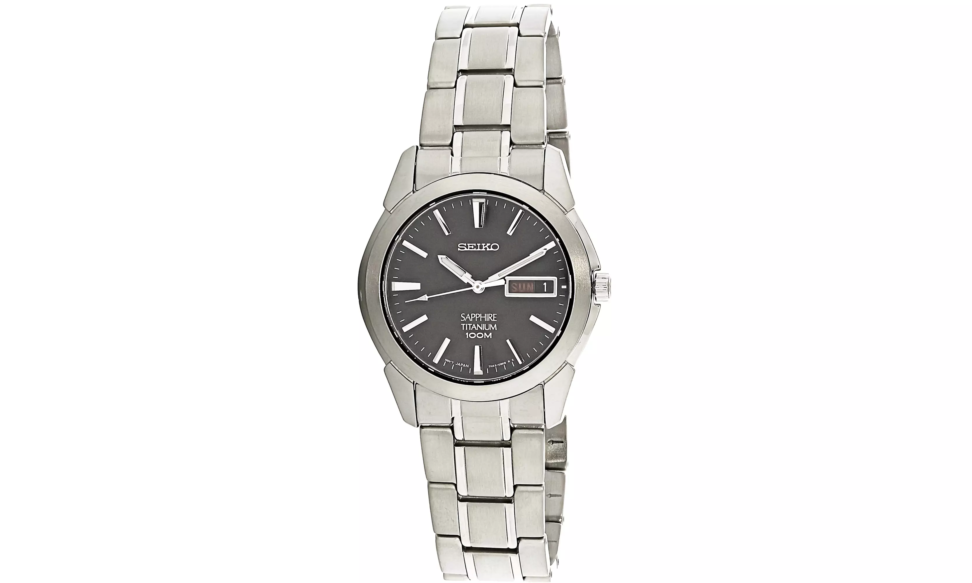 SEIKO Men's Stainless Steel Japanese Quartz purchases Dress Watch