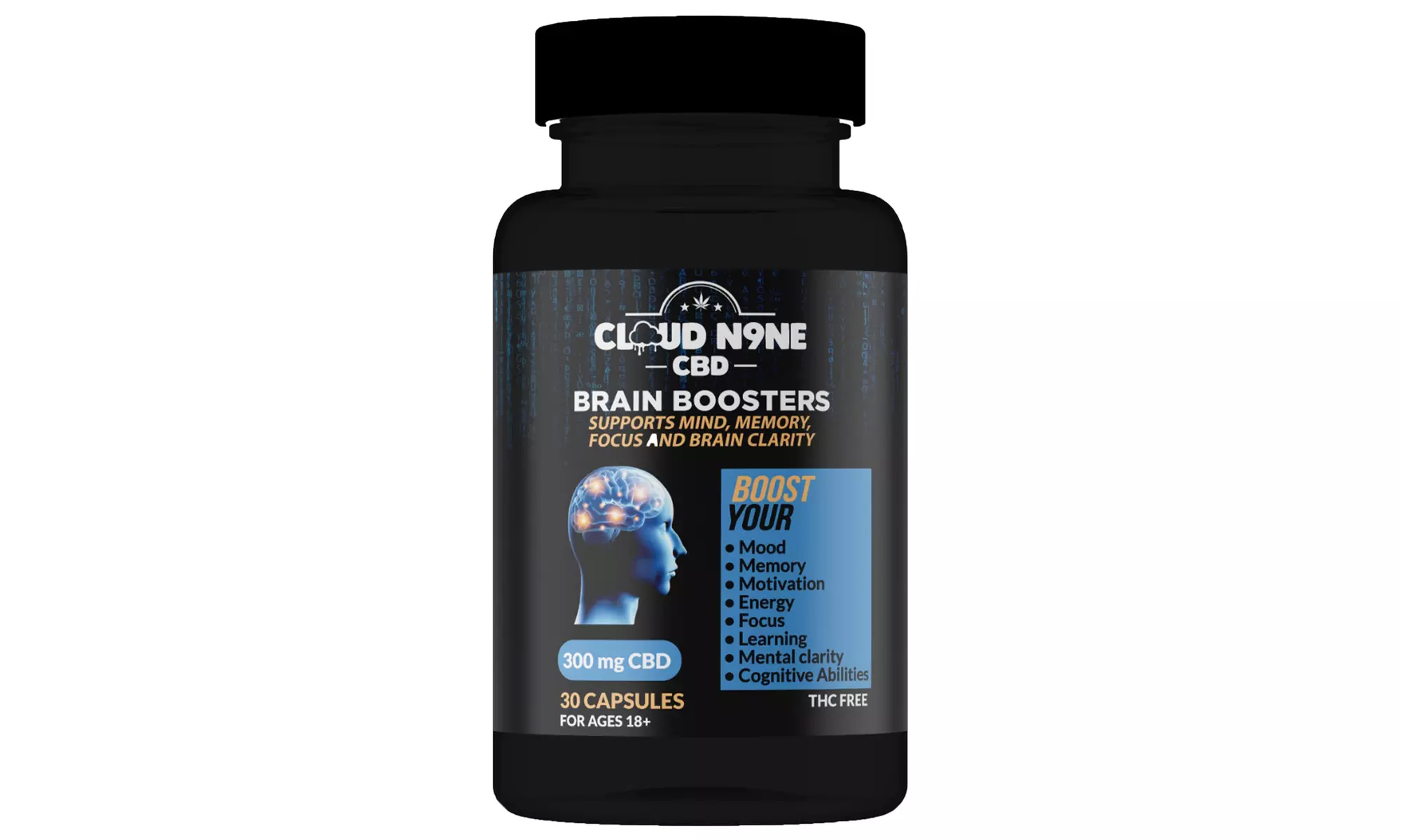 Cloud N9ne CBD Brain Booster - Second Medium