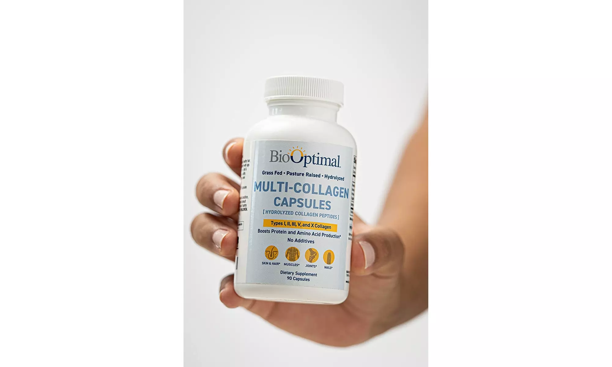 BioOptimal Multi-Collagen Capsules, 90 Capsules - Second Medium
