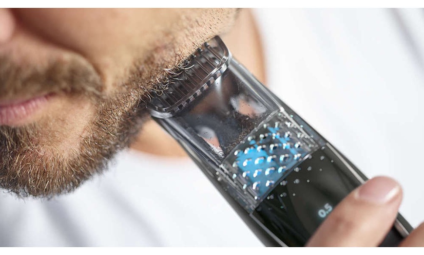 norelco vacuum beard trimmer