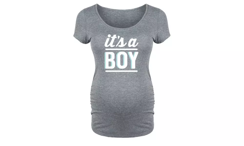 Boy or Girl Maternity Tees - Second Medium