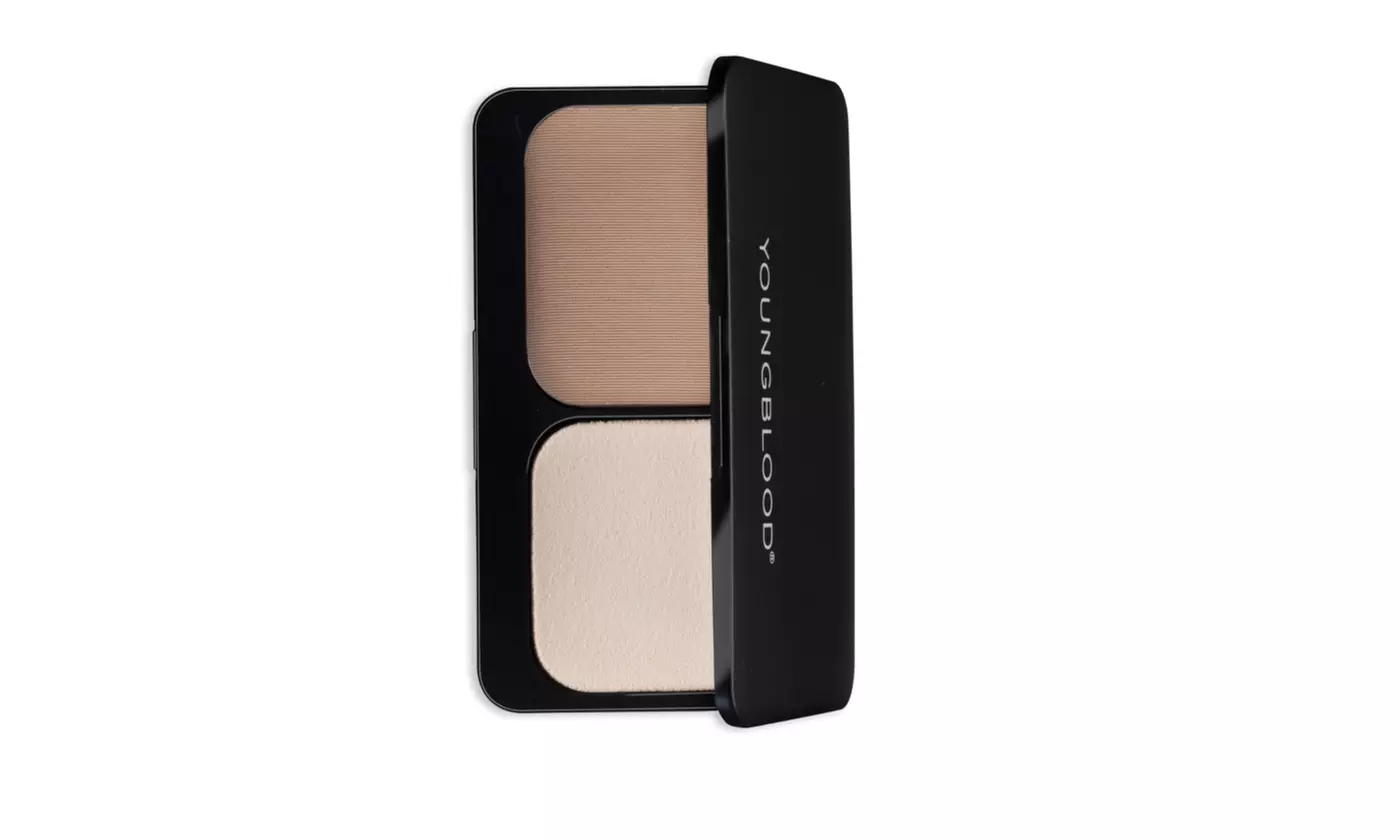 Youngblood Pressed Mineral Foundation, Rose Beige, 8 g / 0.28 oz - Primary Image