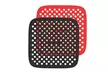 2 Pack Reusable Silicone Air Fryer Mat Liner Non Stick Pad Replacement 7.5inch - Second Medium