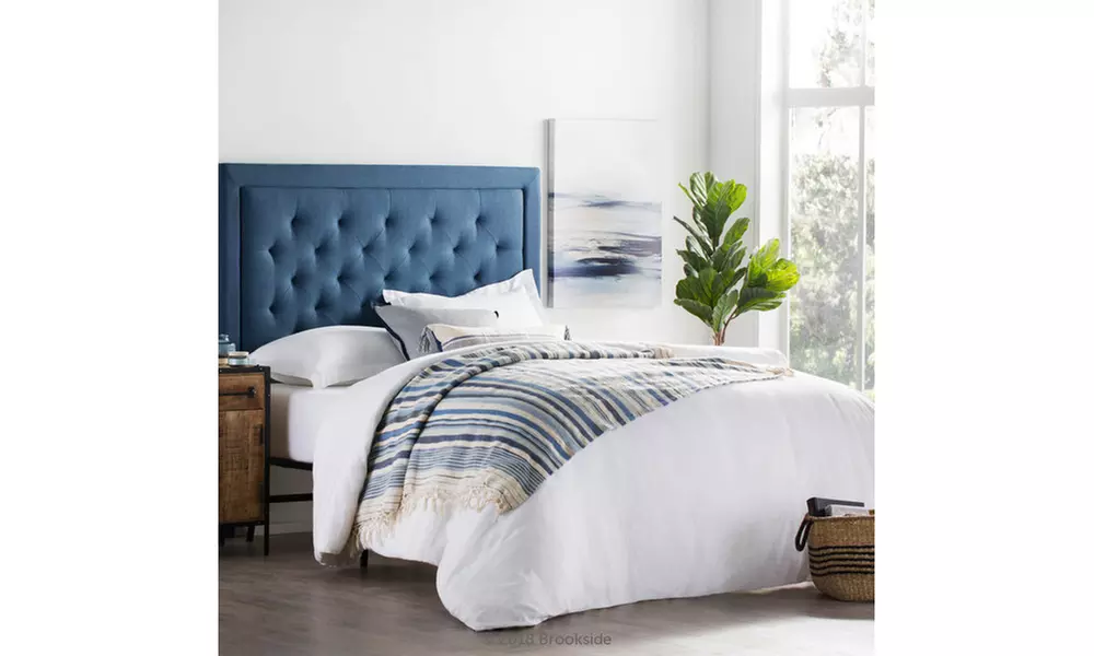 Brookside Upholstered Headboard with Diamond Tufting - Primary Image