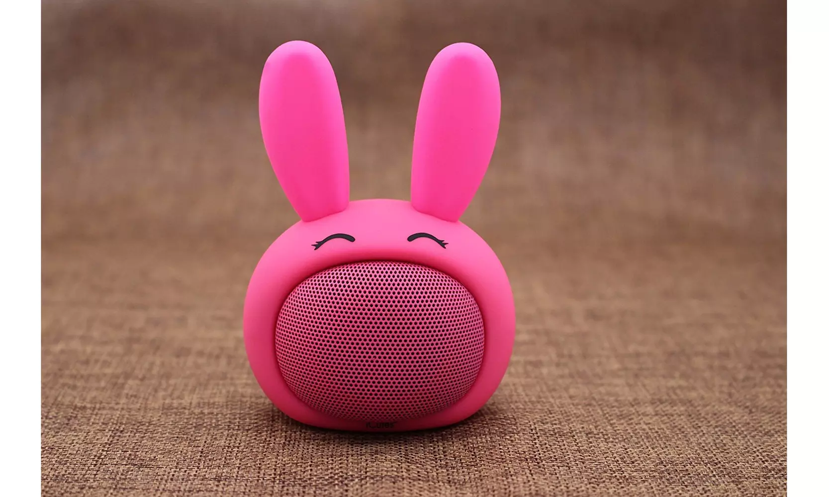 Elite Bluetooth Portable Wireless Speaker, Cute Pink Bunny Bluetooth Speaker - Primary Image