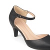 Image 7: Journee Collection Womens Comfort Sole Almond Toe Ankle Strap D'orsay Heels