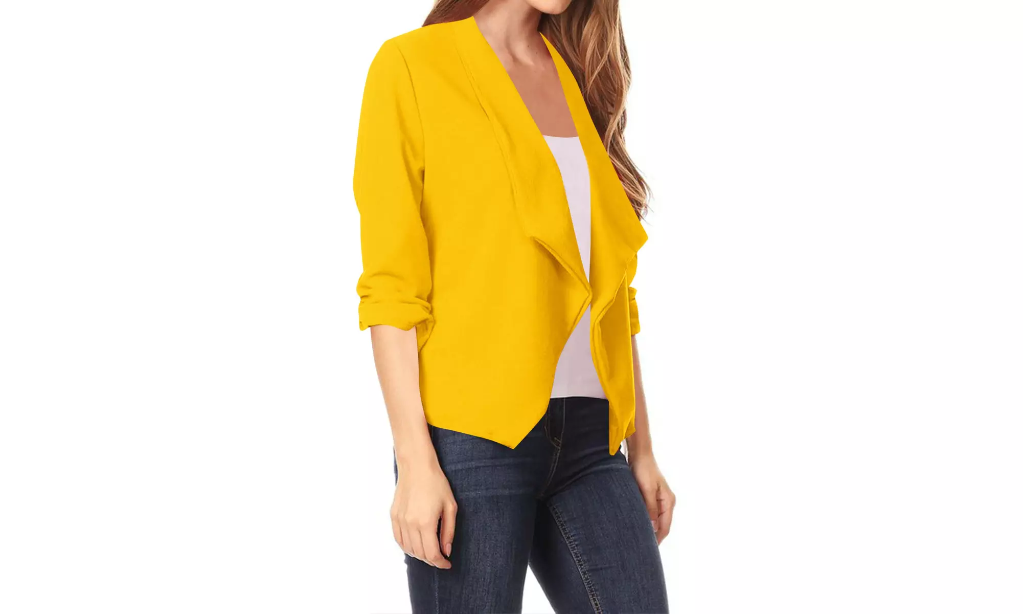 Women's Casual Office Wear Basic Solid Blazer Jacket