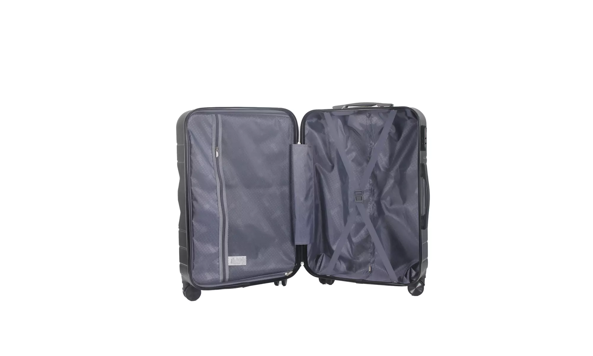 3-Piece Hardside Luggage Set with 360 Dual Spinner Wheels and Combo Lock