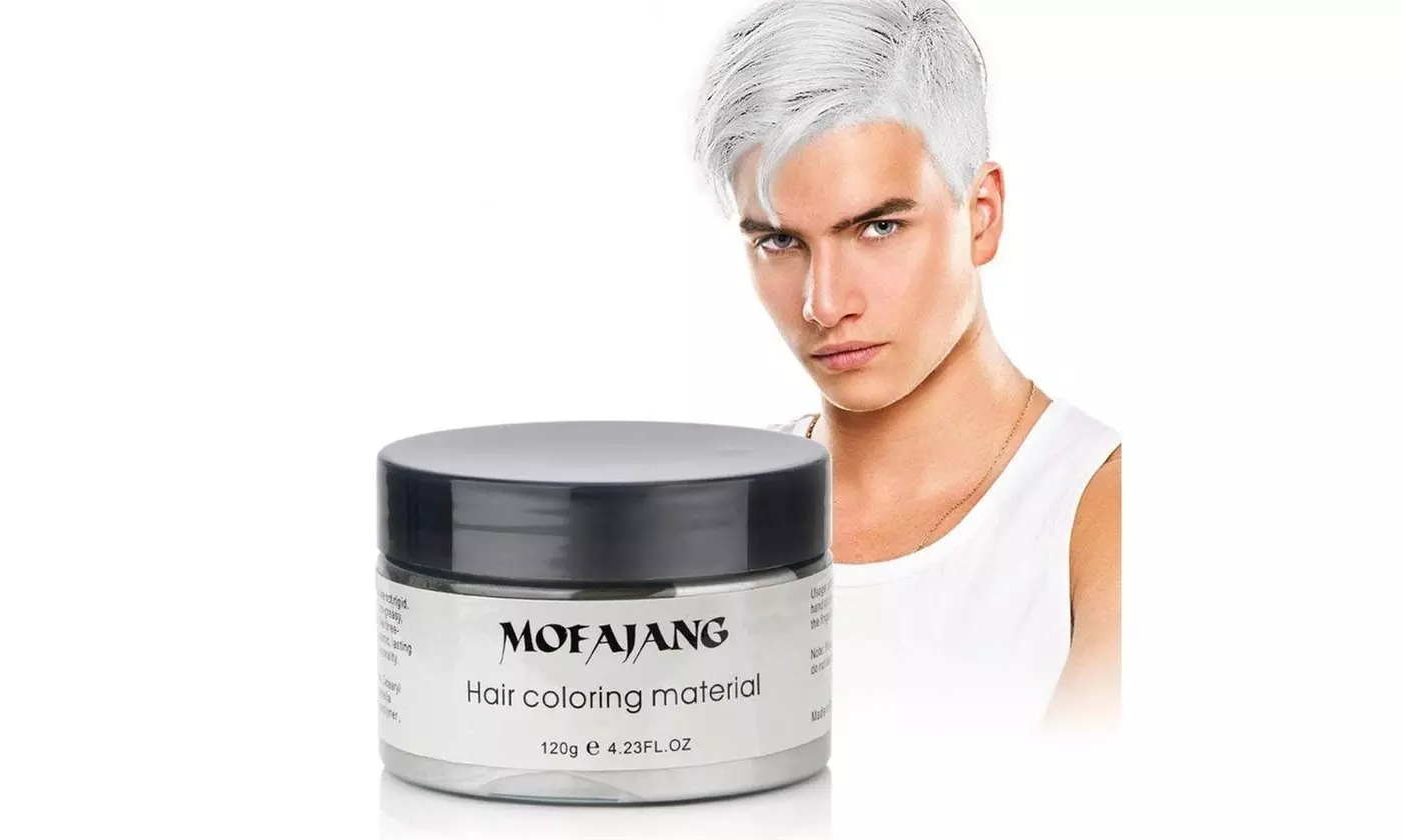 Mofajang Unisex Diy Hair Color Wax Mud Dye Cream Temporary Modeling - Primary Image