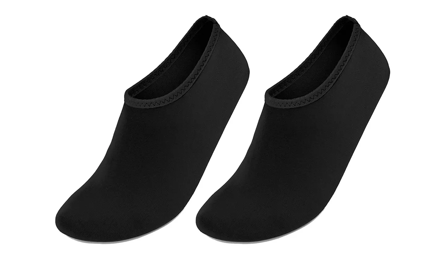 2 Pack Water Shoes Barefoot Quick-Dry Aqua Yoga Socks Slip-On Beach Swim Surf