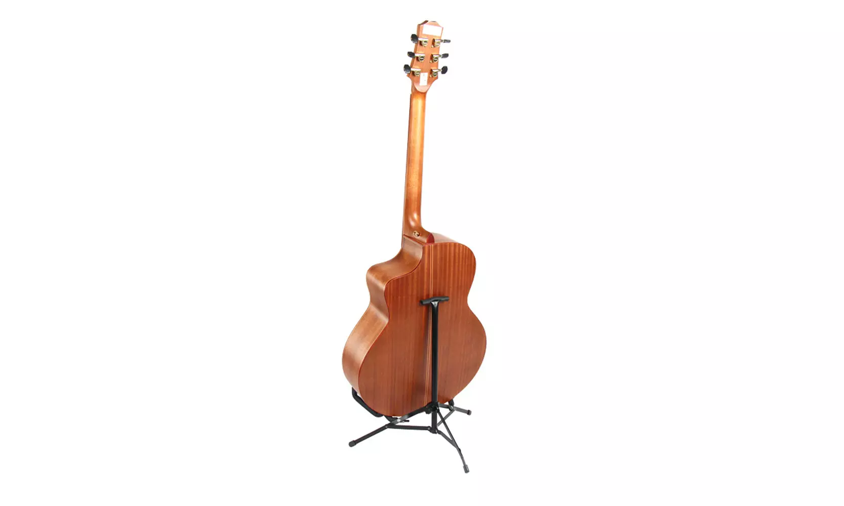 Glarry Mini Foldable Guitar Stand Black - Primary Image