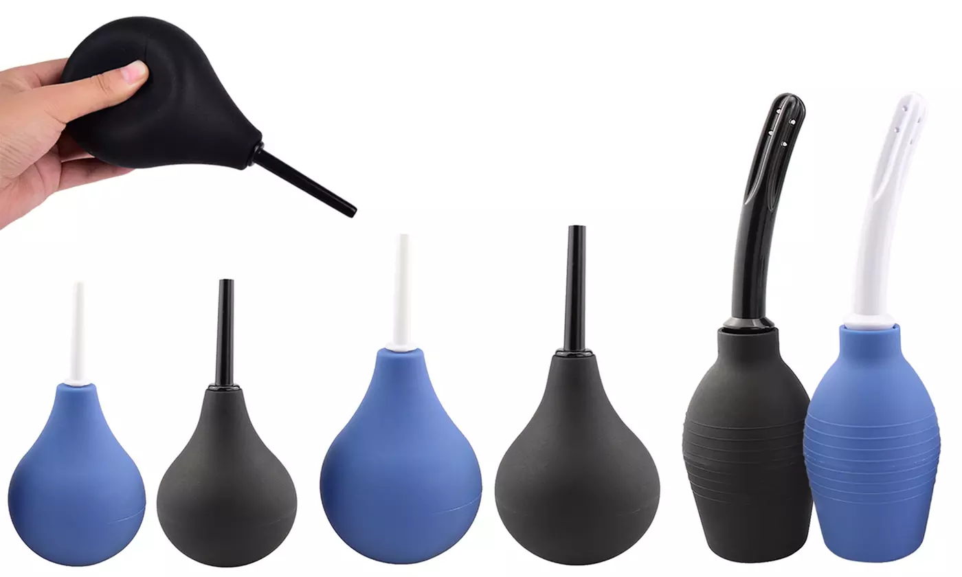 Silicone Douche Anal Cleaner Kit