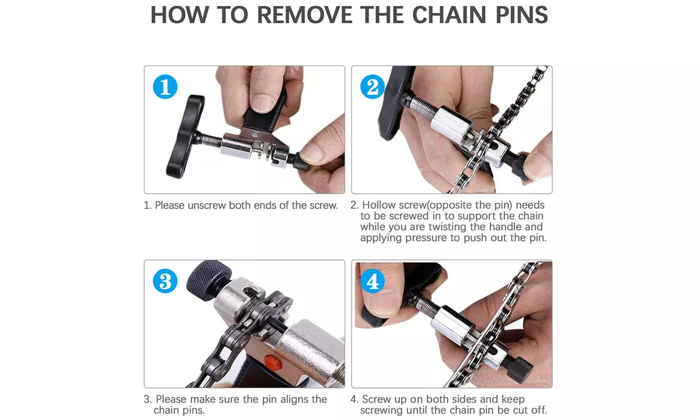 Universal Bike Chain Splitter Cutter Breaker Tool - Second Medium
