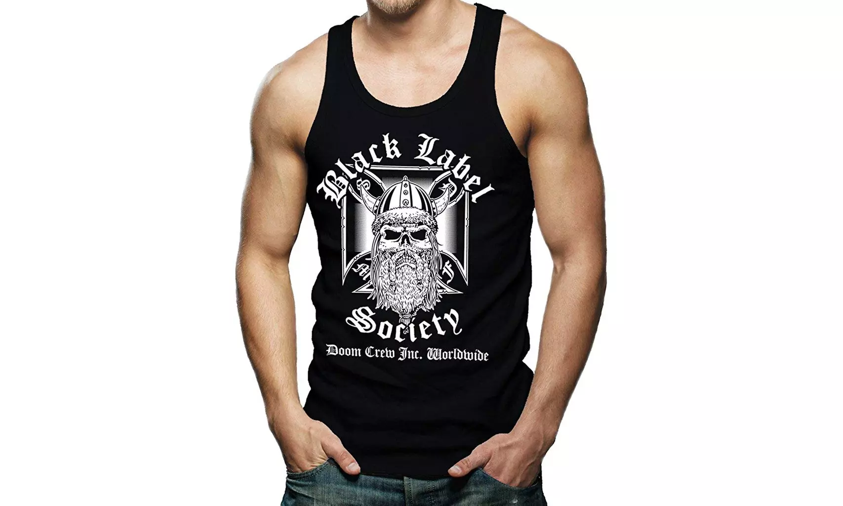 Black Label Society Doom Crew Inc. Worldwide Zakk Wylde BLS Men's Shirt Tank Top - Primary Image