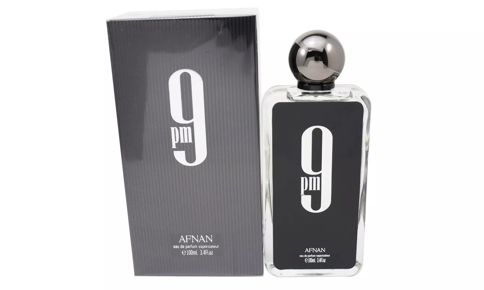 Afnan 9 PM By Afnan 3.4oz/100ml Edp Spray For Unisex New In Box - Primary Image