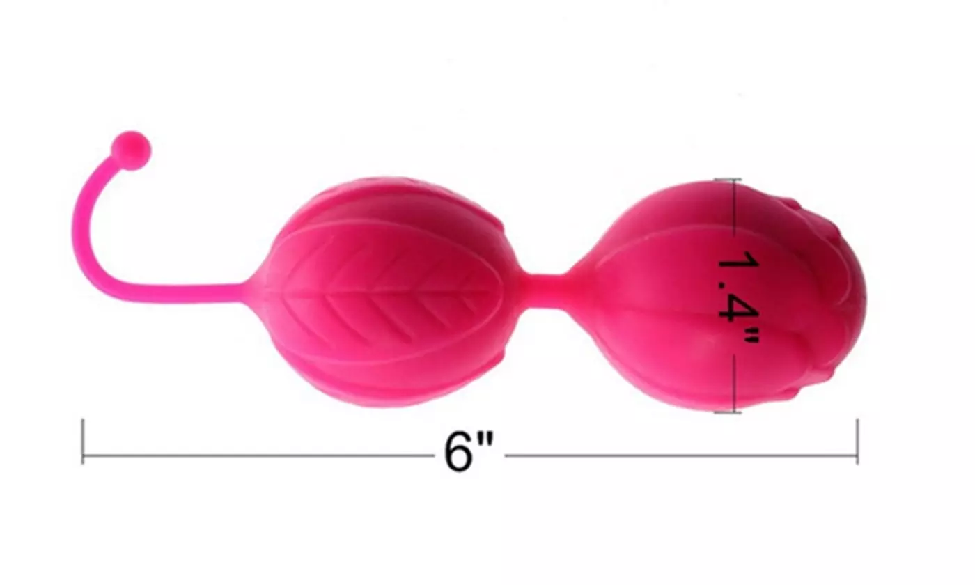Silicone Dual Kegel Balls for Vaginal Tight Weight Kegel Exercise