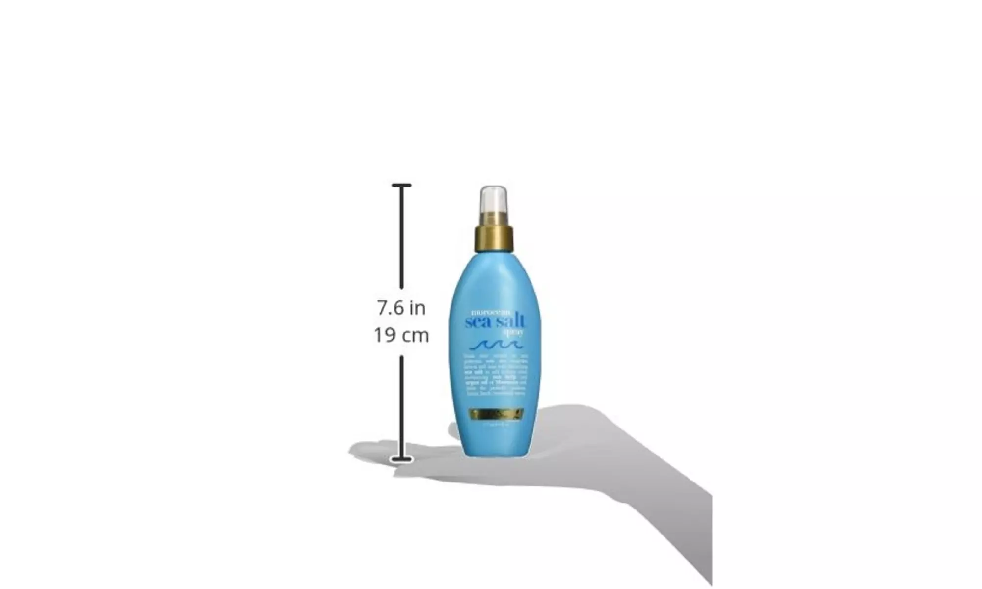 OGX Argan Oil of Morocco Hair-Texturizing Sea Salt Spray, Curl-Defining Leave-In - Second Medium