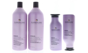 Pureology Hydrate Shampoo or Conditioner or Duo (9fl.oz or 33.8fl.oz)