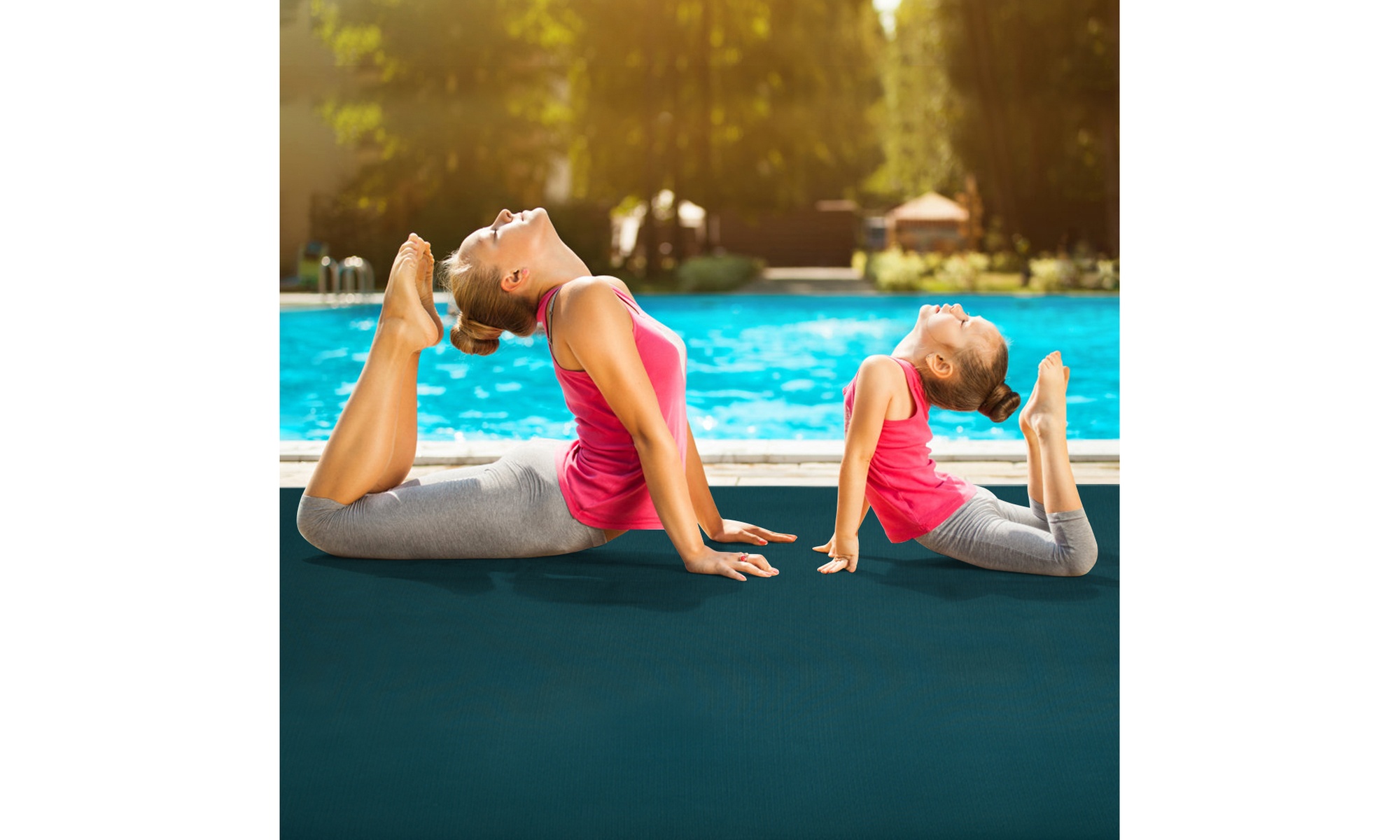 Large Yoga Mat 6' x 4' x 8 mm Thick Workout Mats for Home Gym Flooring