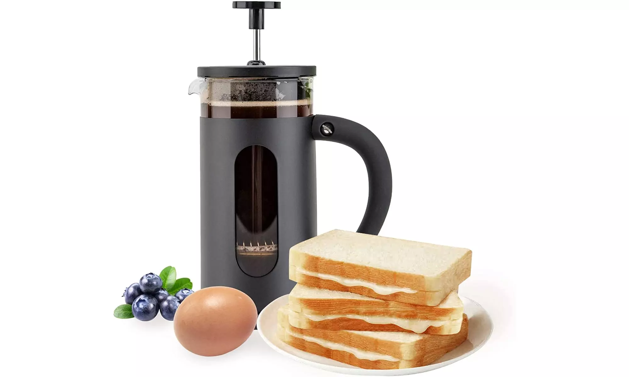 Mini French Press for Small French Press Coffee Maker with Filtration System - Primary Image