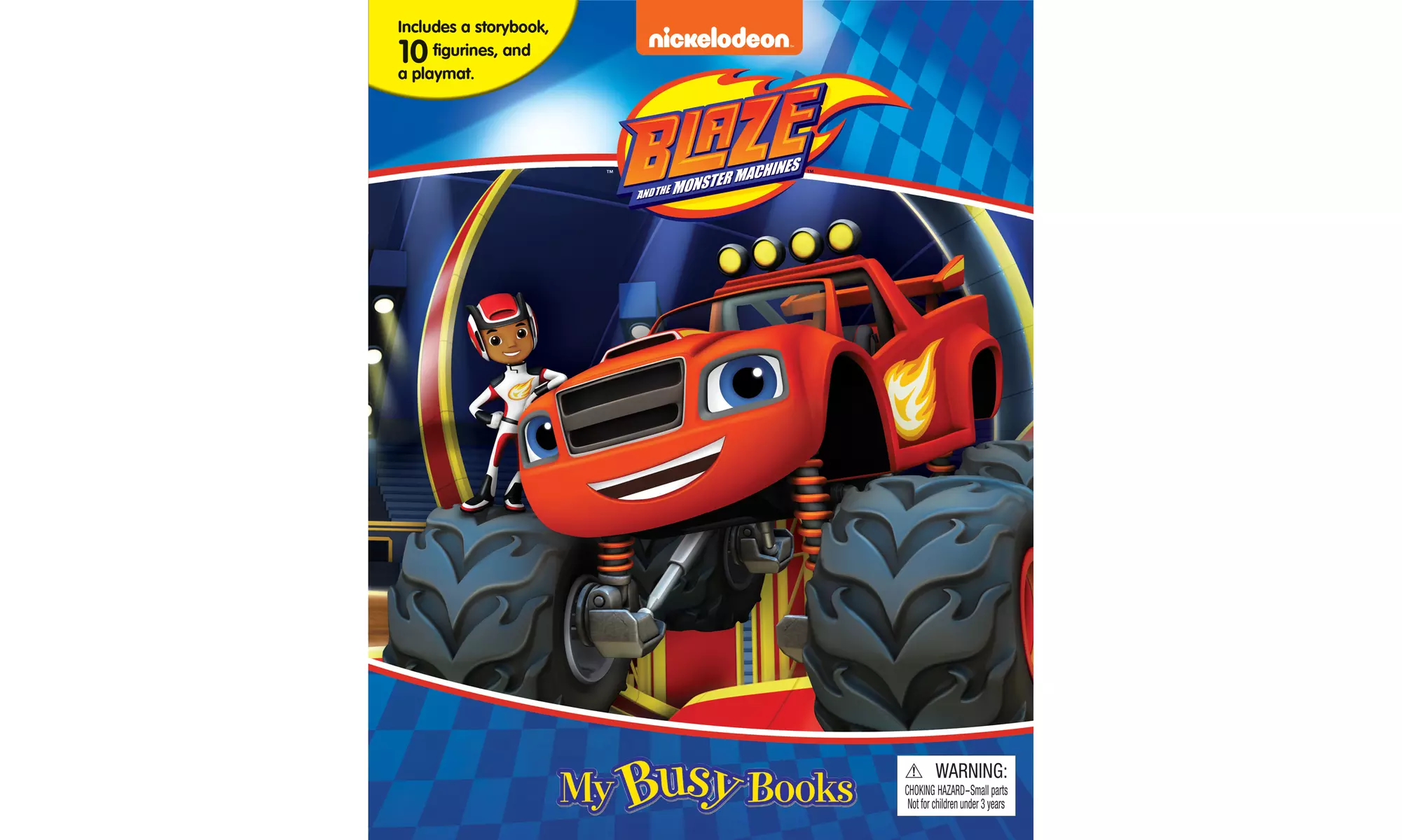 Blaze and the Monster Machines My Busy Book - Primary Image