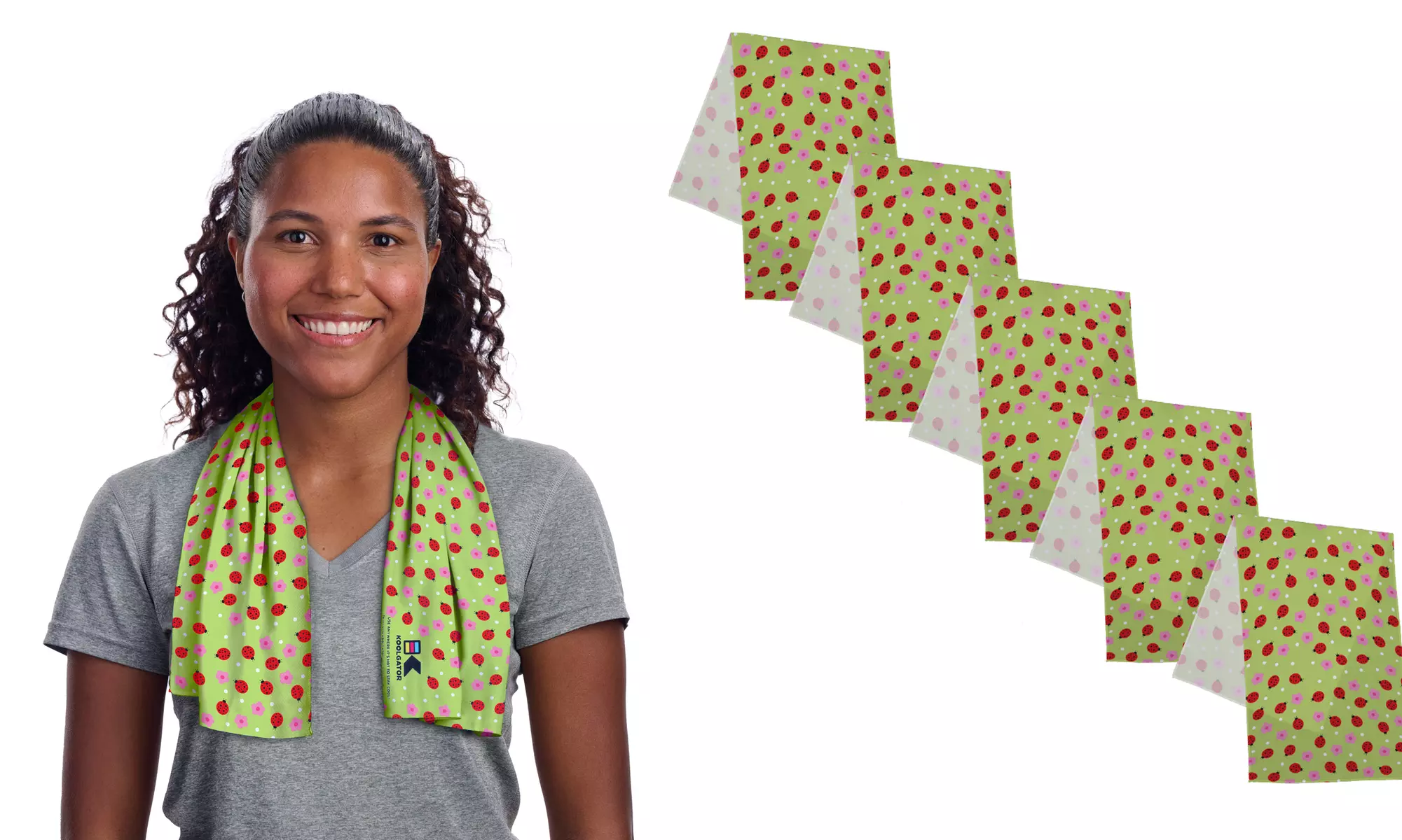 KOOLGATOR Dual Purpose SPF 30 Cooling Towel