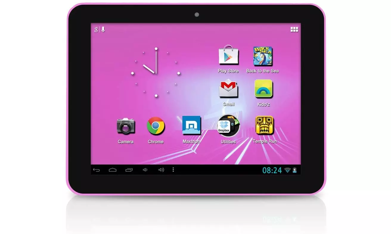 Digital2 D2-721G 7-Inch Tablet Android 4.1 Jelly Bean (Pink) - Refurbished - Primary Image