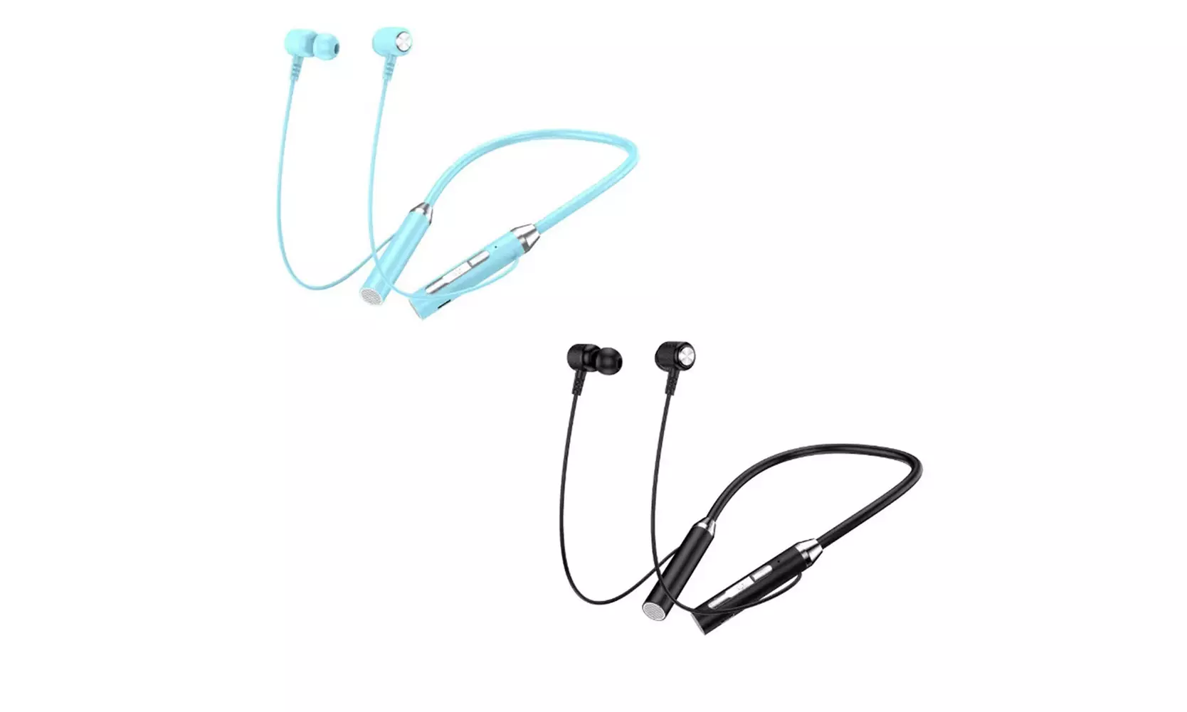 US 2-4 Pc Bluetooth Headphones TWS Wireless Magnetic Earbuds Sports Phone Call - Primary Image