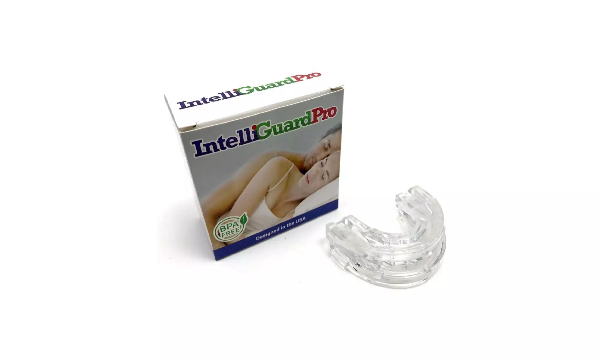 Bite Guard Intelliguard Pro Bruxism Mouthpiece Adjustable Night Guard - Primary Image