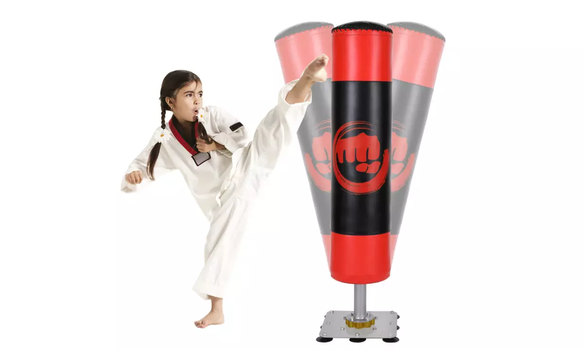 48 inch Heavy Kids Punching Bag, Taekwondo Solid Boxing Bag for Children - Primary Image